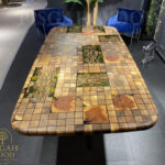 Forest Epoksi Yemek Masası