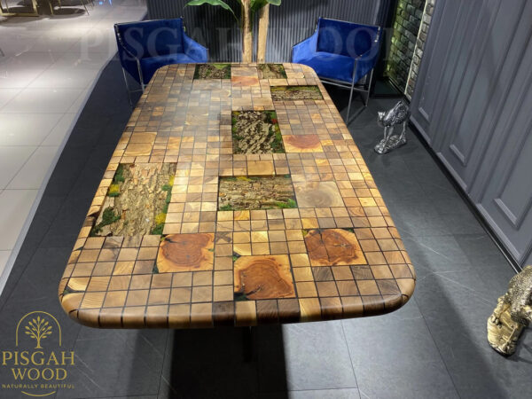 Black Epoxy Dining Table