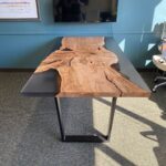 Epoxy Wood Office Desk
