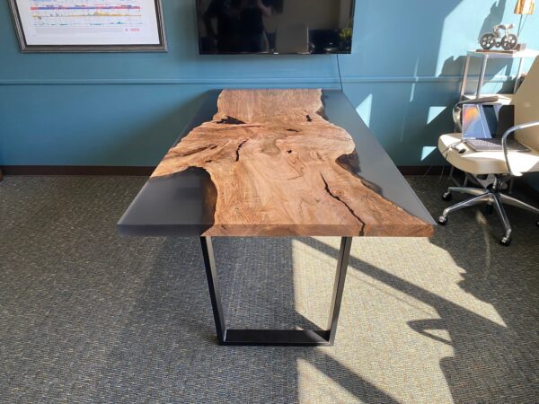 Epoxy Wood Office Desk