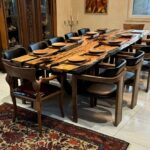 Zeytin Epoksi Yemek Masası