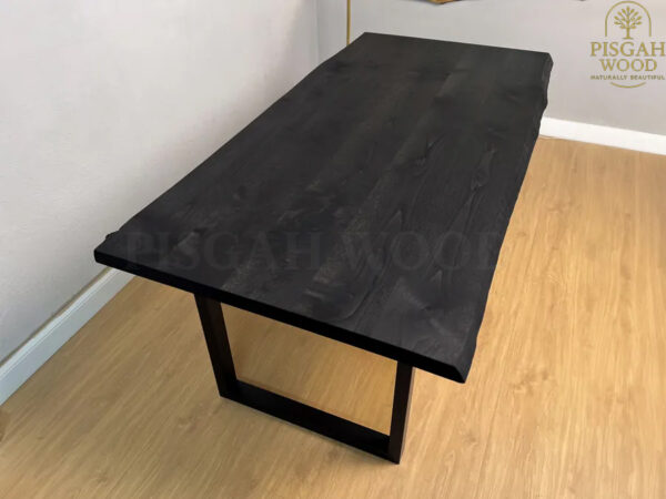 (Dark) Black Wood Dining Table